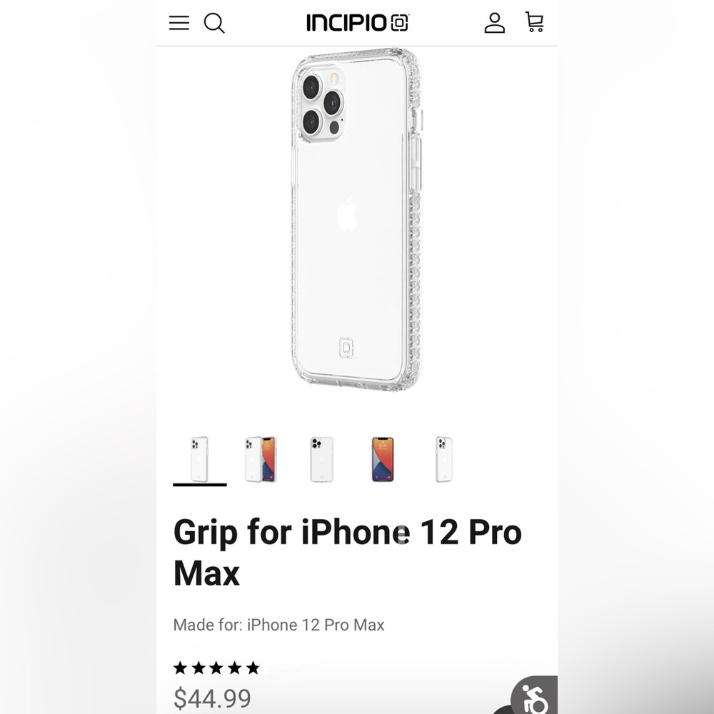New Clear iPhone Case for iPhone 12 Pro Max and iPhone 13